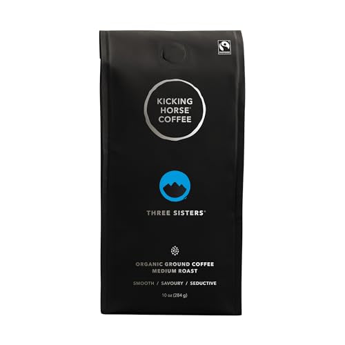 Kicking Horse Coffee, Three Sisters, Medium Roast, Beans, 284 Grams