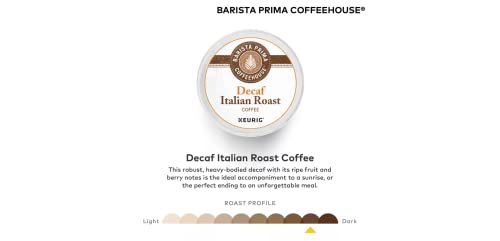 BARISTA PRIMA, Decaf Italian, Dark Roast, K-Cup Pods, 96 Count