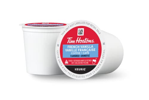 Tim Hortons, French Vanilla, Medium Roast, Coffee, 30 Count