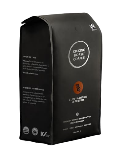 Kicking Horse Coffee, Cliff Hanger, Medium Roast, Beans, 850 Grams