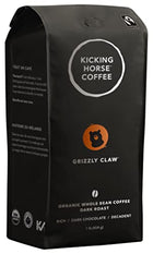 Kicking Horse Coffee, Grizzly Claw, Dark Roast, Beans, 454 Grams