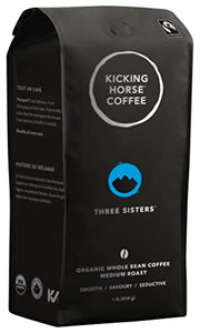 Kicking Horse Coffee, Three Sisters, Medium Roast, Beans, 454 Grams