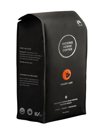 Kicking Horse Coffee, Smart Ass, Medium Roast, Beans, 850 Grams