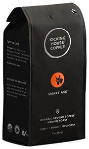 Kicking Horse Coffee, Smart Ass, Medium Roast, Coffee, 284 Grams