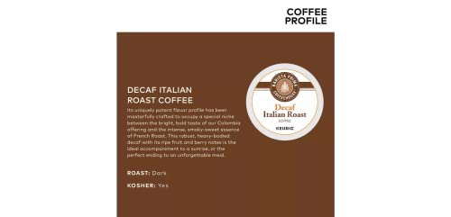 BARISTA PRIMA, Decaf Italian, Dark Roast, K-Cup Pods, 96 Count