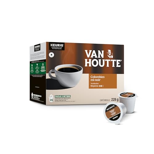 Van Houtte, Colombian Medium, Medium Roast, K-Cup Pods, 24 Count