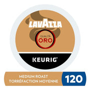 Lavazza, Qualità Oro, Medium Roast, K-Cup Pods, 120 Count