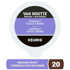 Van Houtte, Espresso Dolce Crema, Medium Roast, K-Cup Pods, 20 Count