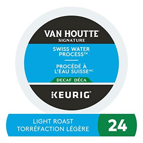 Van Houtte, Swiss Water Decaf, Medium Roast, K-Cup Pods, 24 Count