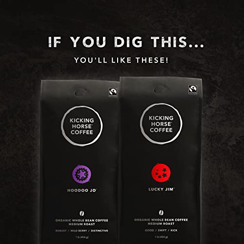Kicking Horse Coffee, Three Sisters, Medium Roast, Whole Beans, 454 Grams