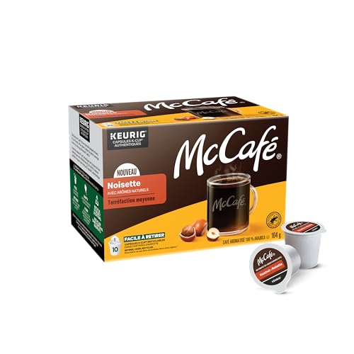 McCafe, Hazelnut, Medium Roast, K-Cup Pods, 10 Count