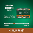 Starbucks, House Blend, Medium Roast, K-Cup Pods, 60 Count