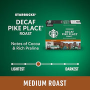 Starbucks, Decaf Pike Place, Medium Roast, K-Cup Pods, 24 Count