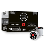Kicking Horse Coffee, Happy Camper, Medium Roast, K-Cup Pods, 10 Count