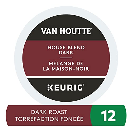 Van Houtte, House Blend Dark, Dark Roast, K-Cup Pods, 12 Count