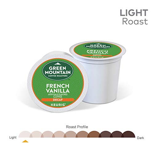 Green Mountain Coffee Roasters, French Vanilla, Light Roast, K-Cup Pods, 72.0 Count
