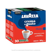 Lavazza, Crema e Gusto, Medium Roast, K-Cup Pods, 30 Count