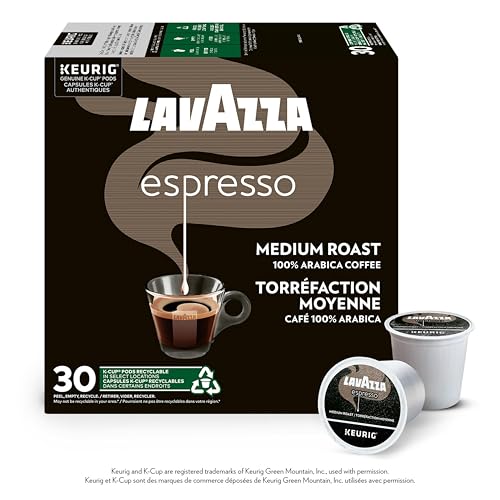 Lavazza, Espresso, Medium Roast, K-Cup Pods, 120 Count