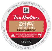 Tim Hortons, Hazelnut, Medium Roast, Coffee, 12 Count