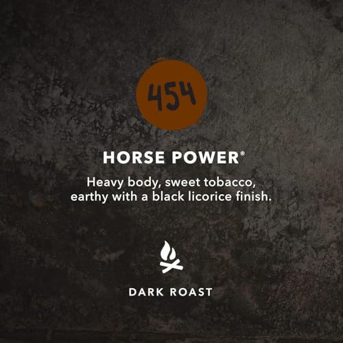 Kicking Horse Coffee, 454 Horse Power, Dark Roast, Whole Beans, 850 Grams