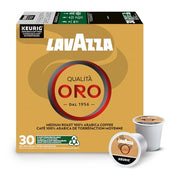 Lavazza, Qualità Oro, Medium Roast, Coffee, 30 Count