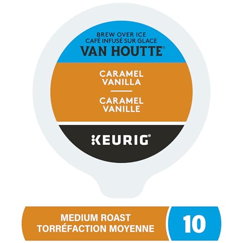 Van Houtte, Caramel Vanilla, Medium Roast, K-Cup Pods, 10 Count