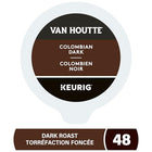 Van Houtte, Colombian Dark, Dark Roast, K-Cup Pods, 48 Count