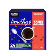 TIMOTHY'S, Rainforest Espresso, Light Roast, Coffee, 24 Count