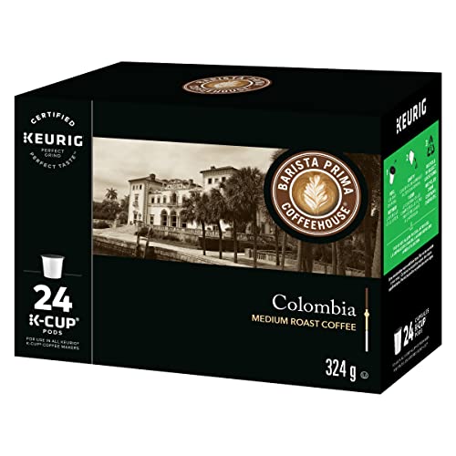 BARISTA PRIMA, Colombian, Dark Roast, K-Cup Pods, 24 Count