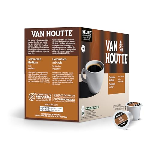 Van Houtte, Colombian Medium, Medium Roast, Coffee, 1 Count