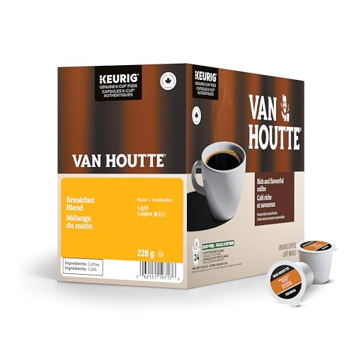 Van Houtte, Breakfast Blend, Light Roast, Coffee, 24 Count