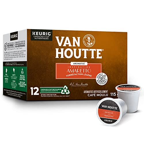 Van Houtte, Amaretto, Light Roast, K-Cup Pods, 12 Count