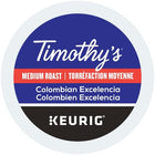 TIMOTHY'S, Colombian, Light Roast, K-Cup Pods, 24 Count