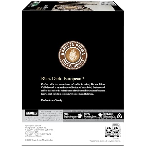 BARISTA PRIMA, Italian Roast, Dark Roast, K-Cup Pods, 96 Count
