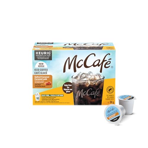 McCafe, Salted Caramel, Dark Roast, Coffee, 10 Count