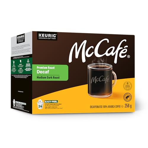 McCafe, Classic Black, Dark Roast, K-Cup Pods, 10 Count