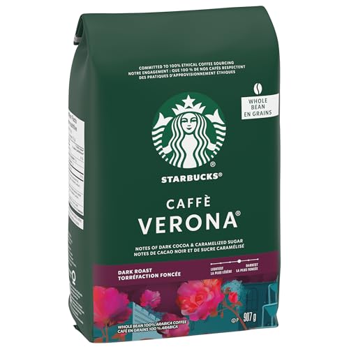 Starbucks, Dark Chocolate, Dark Roast, Whole Beans, 907 Grams