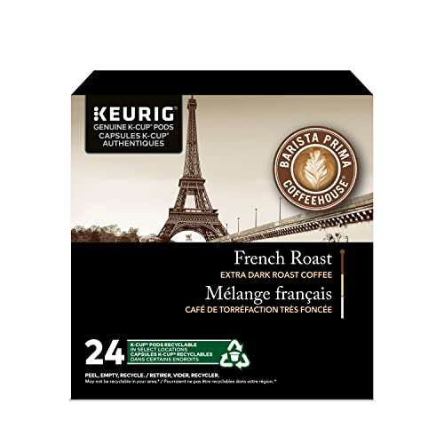 BARISTA PRIMA, Italian Roast, Dark Roast, K-Cup Pods, 24 Count