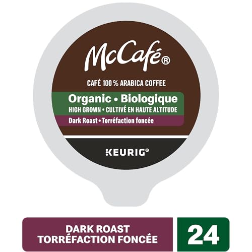 McCafe, Decaf, Dark Roast, K-Cup Pods, 12 Count