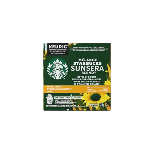 Starbucks, Sunsera, Light Roast, K-Cup Pods, 10 Count