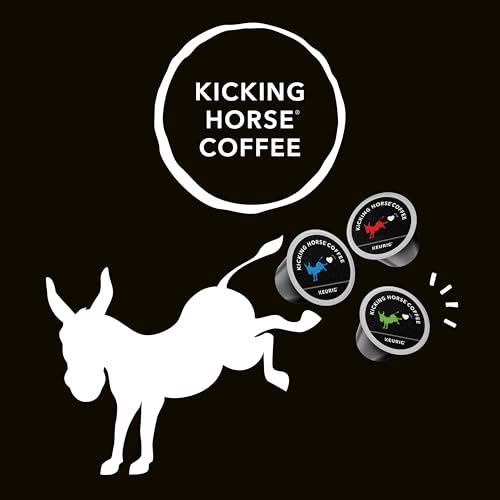 Kicking Horse Coffee, Three Sisters, Medium Roast, K-Cup Pods, 10 Count