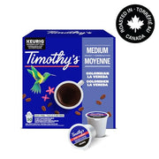 TIMOTHY'S, Colombian La Vereda, Medium Roast, K-Cup Pods, 30 Count