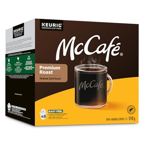 McCafe, Decaf, Dark Roast, K-Cup Pods, 72 Count