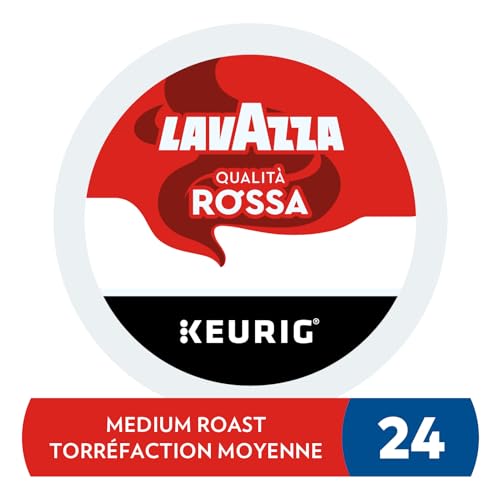 Lavazza, Crema e Gusto, Medium Roast, K-Cup Pods, 24 Count