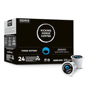 Kicking Horse Coffee, Three Sisters, Medium Roast, K-Cup Pods, 24 Count