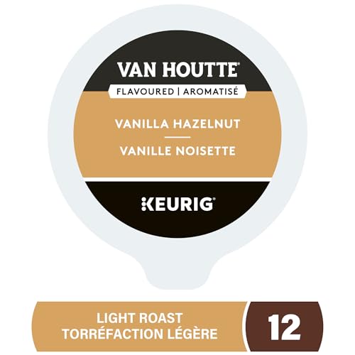 Van Houtte, Vanilla Hazelnut, Light Roast, K-Cup Pods, 12 Count