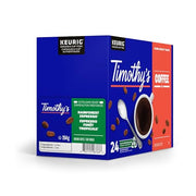 TIMOTHY'S, Rainforest Espresso, Light Roast, K-Cup Pods, 24 Count