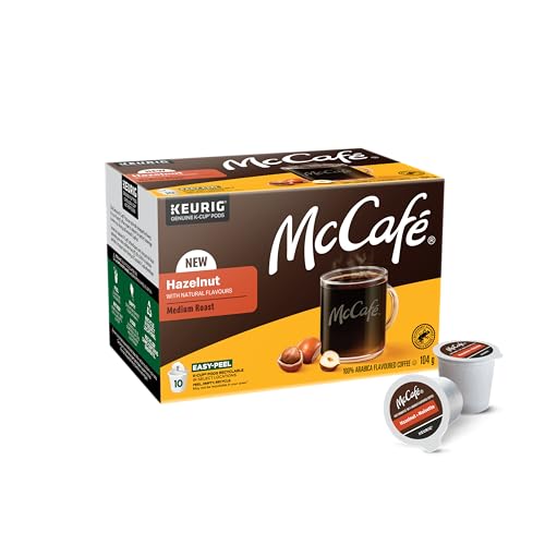McCafe, Hazelnut, Medium Roast, K-Cup Pods, 10 Count