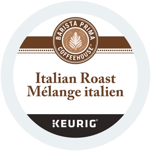 BARISTA PRIMA, Italian Roast, Dark Roast, K-Cup Pods, 24 Count