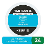 Van Houtte, French Vanilla, Light Roast, K-Cup Pods, 24 Count
